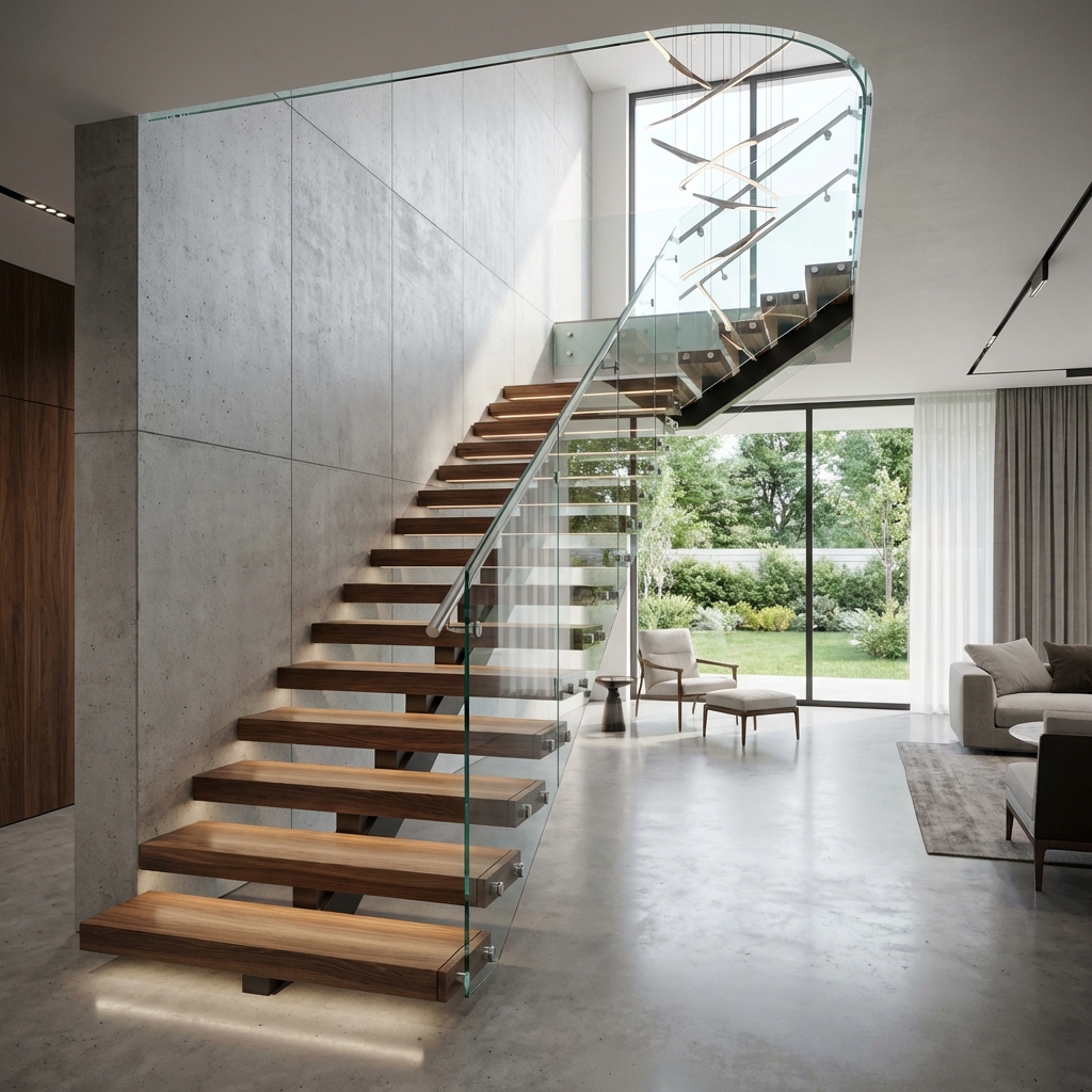 Escalera Volada de Diseño